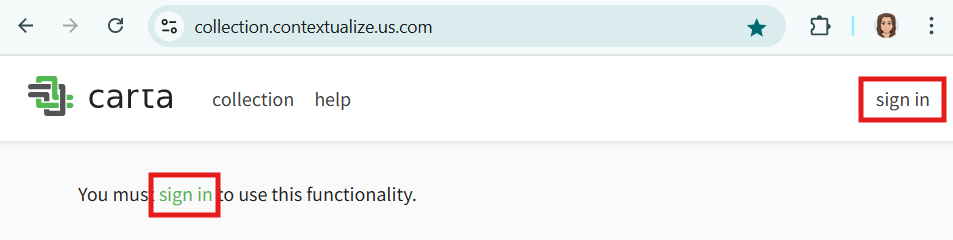 Sign In Options