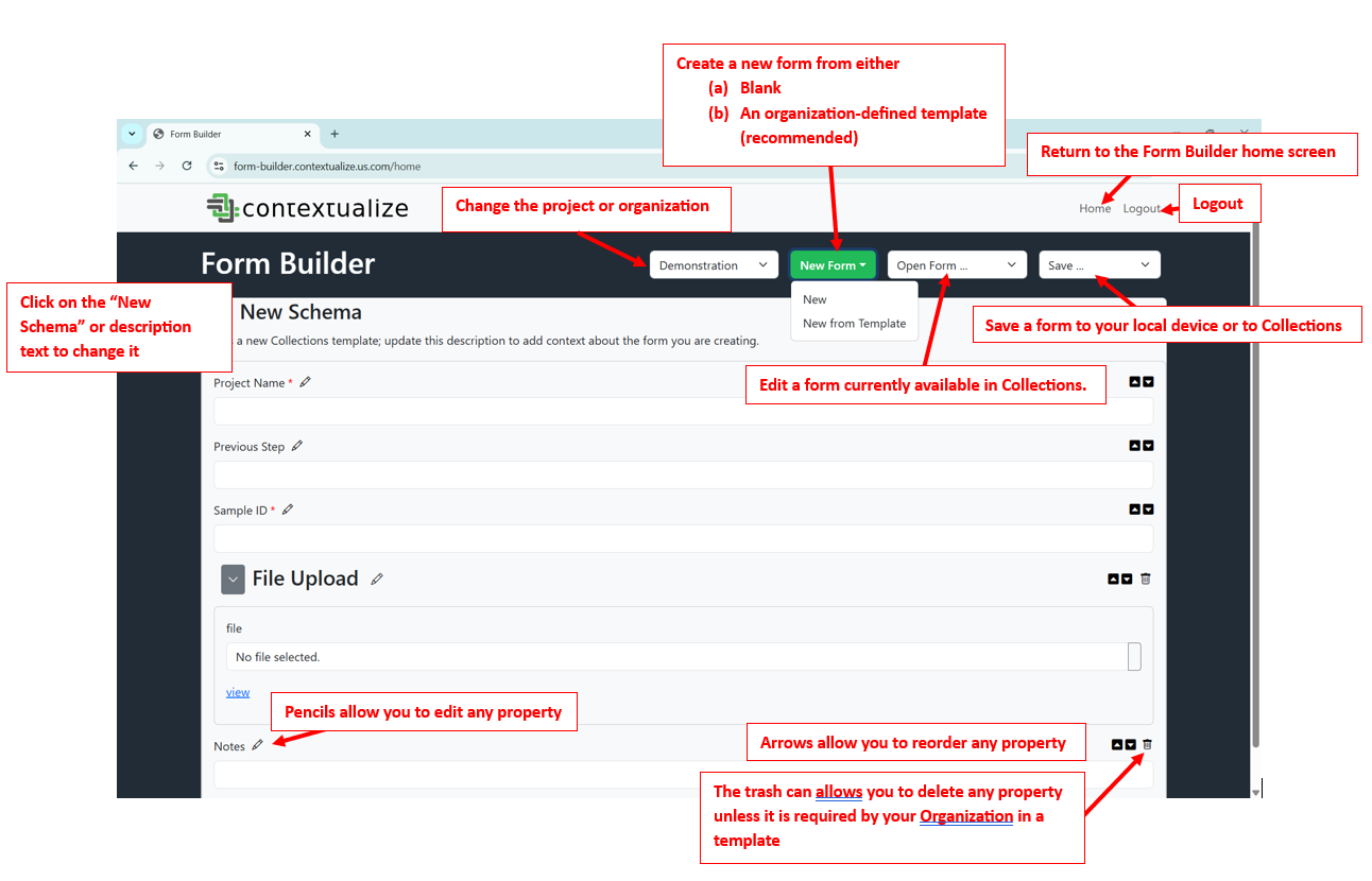 Form Builder Overview