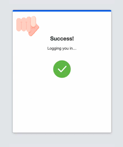 Org Login Success
